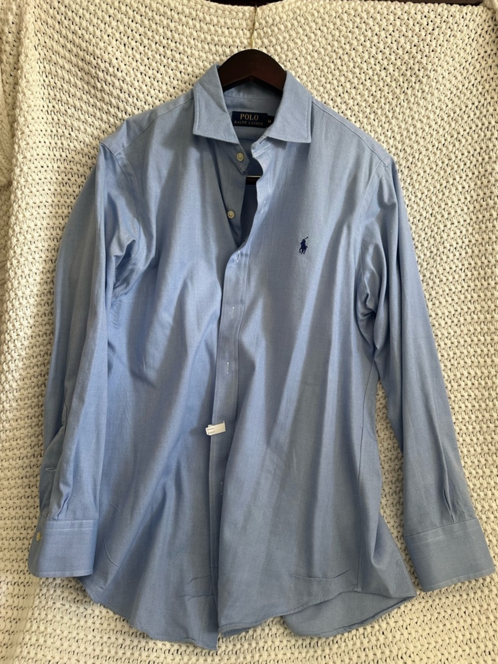 Ralph Lauren Light Blue Long-Sleeve Dress Shirt